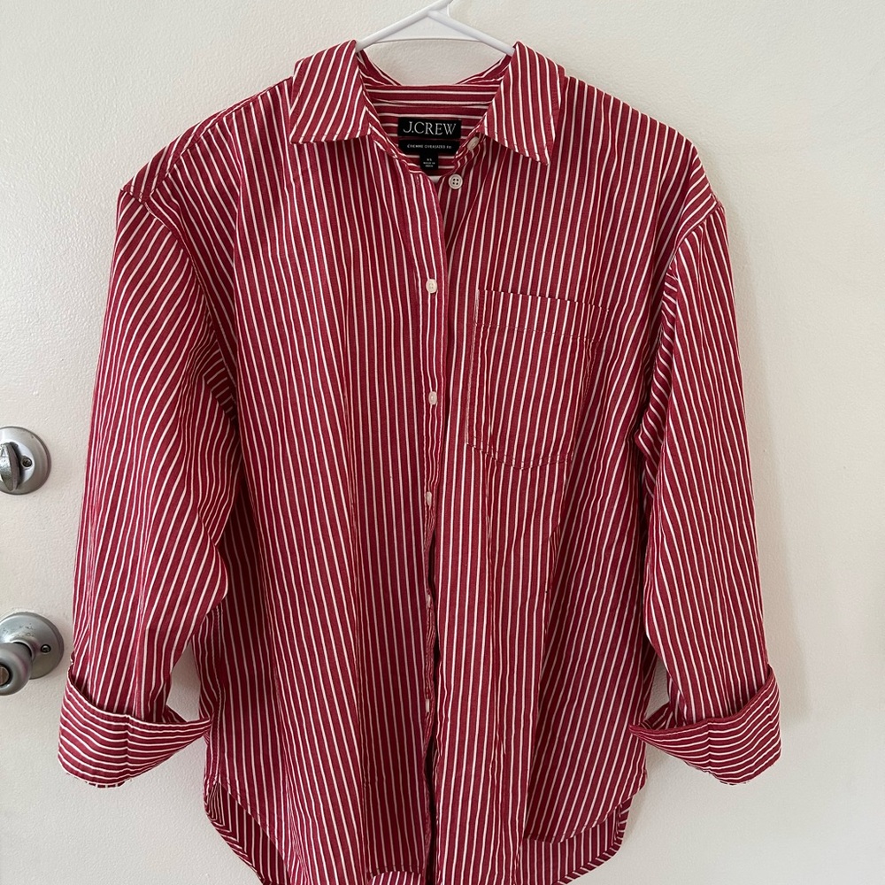 J. Crew Etienne Oversized Shirt